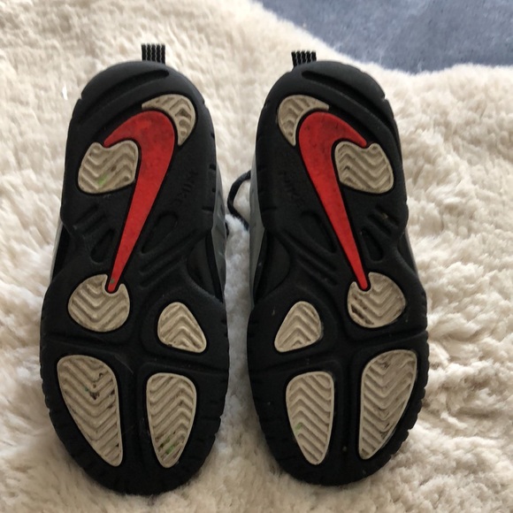 Nike Little Posite One KSA Chrome/Black - Picture 4 of 9